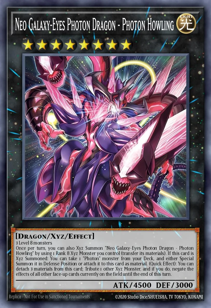 Neo Galaxy-Eyes Photon Dragon - Photon Howling 「EN」