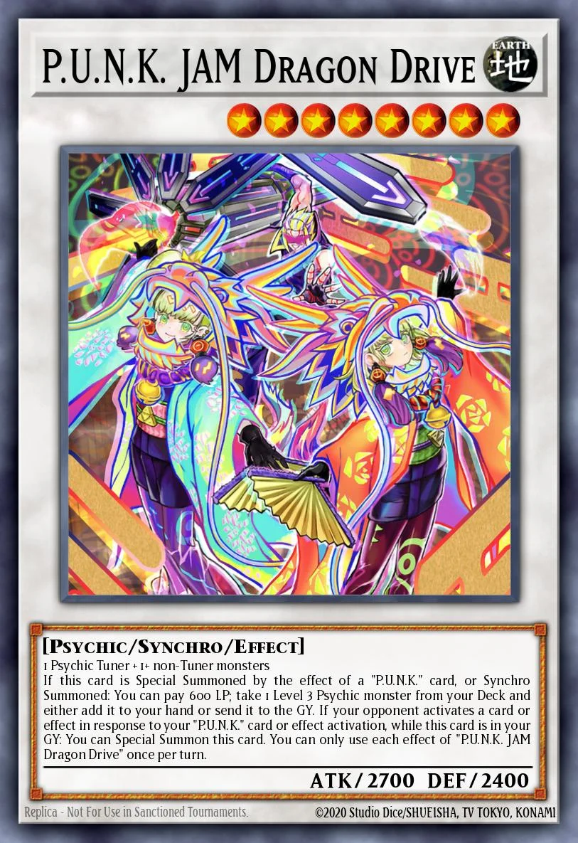 P.U.N.K. JAM Dragon Drive 「EN」