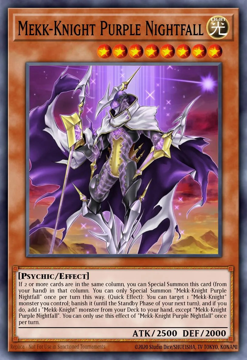 Mekk-Knight Purple Nightfall 「EN」