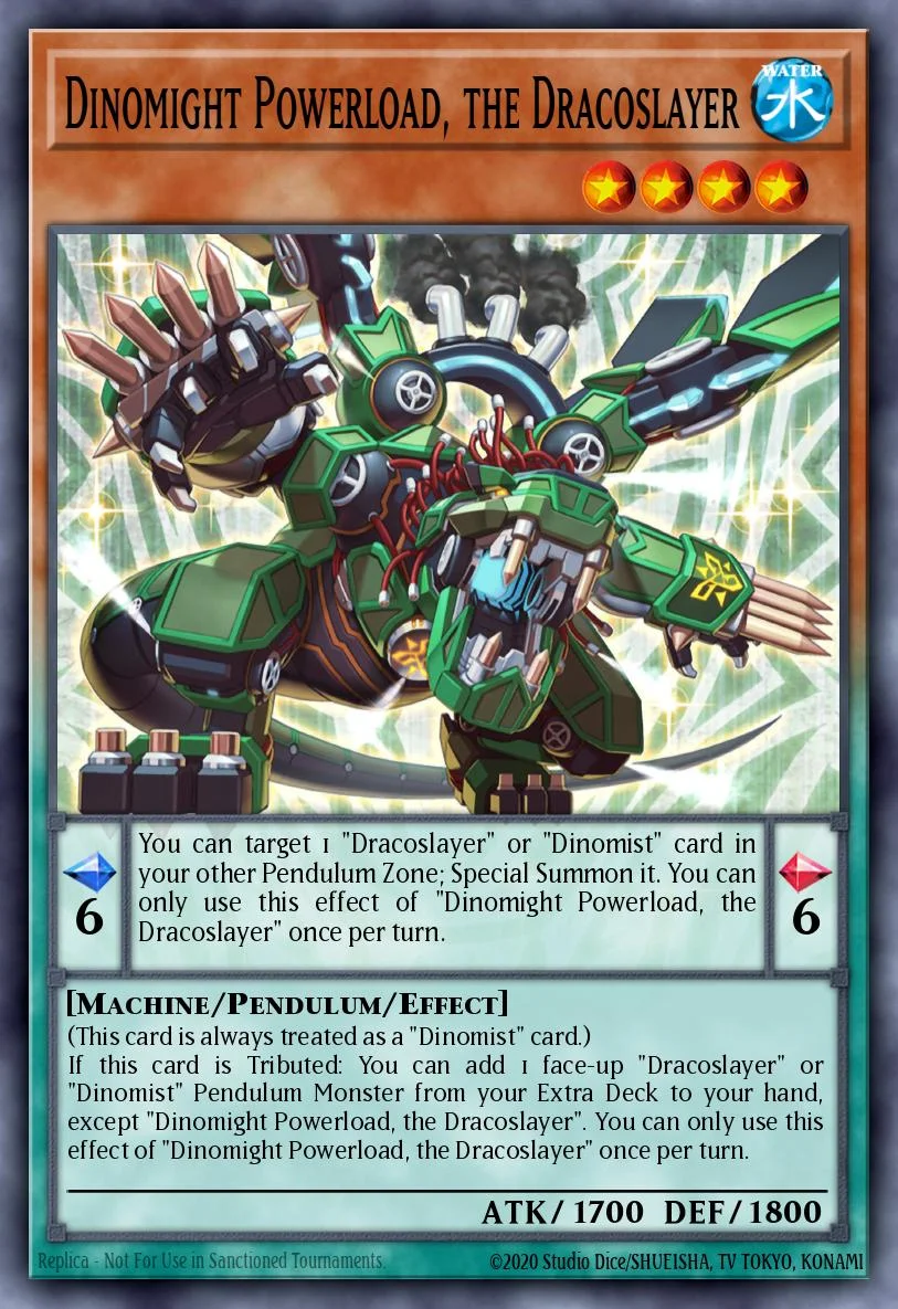 Dinomight Powerload, the Dracoslayer 「EN」