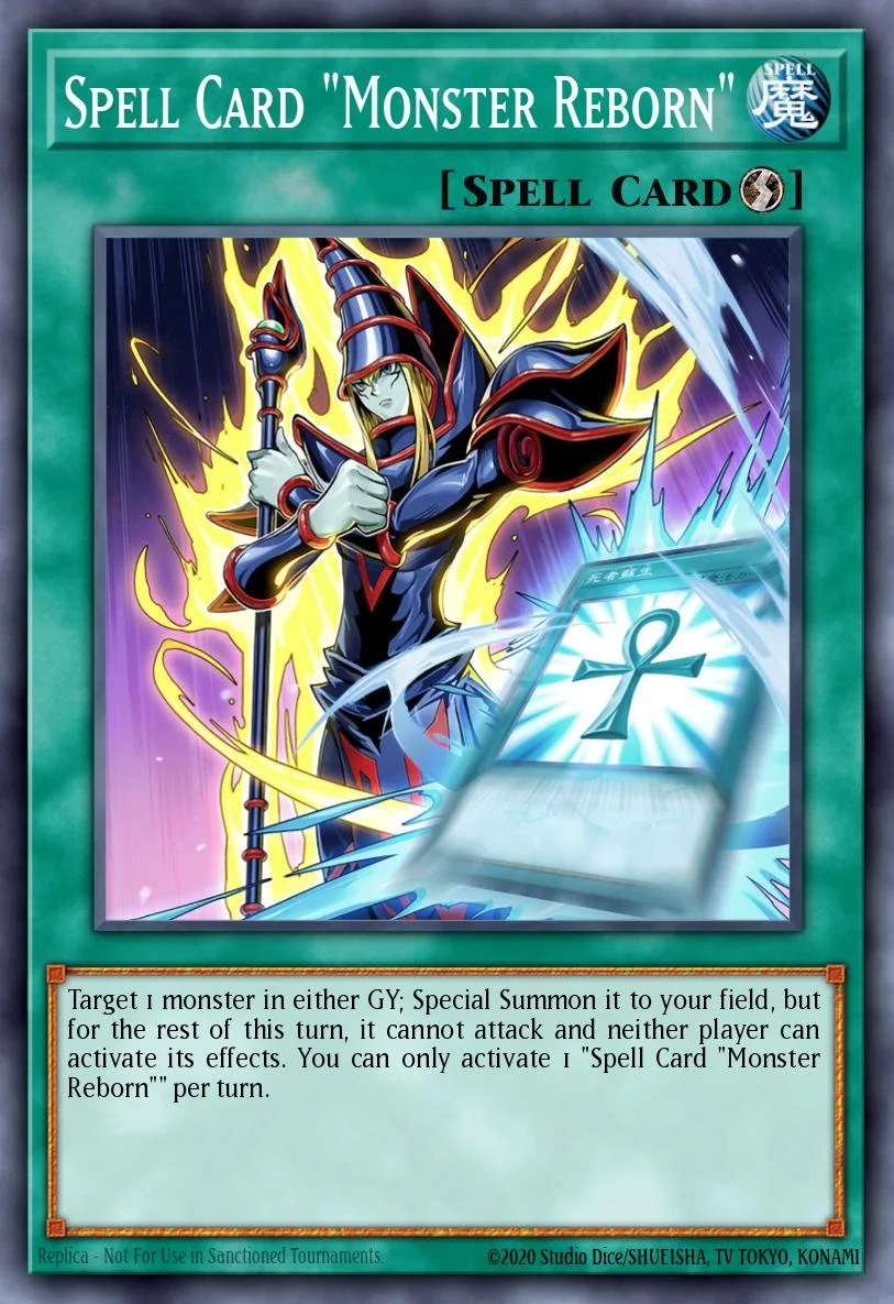 Spell Card "Monster Reborn" 「EN」