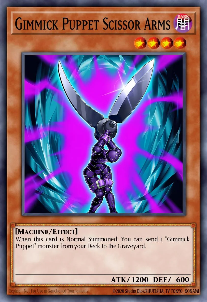Gimmick Puppet Scissor Arms 「EN」