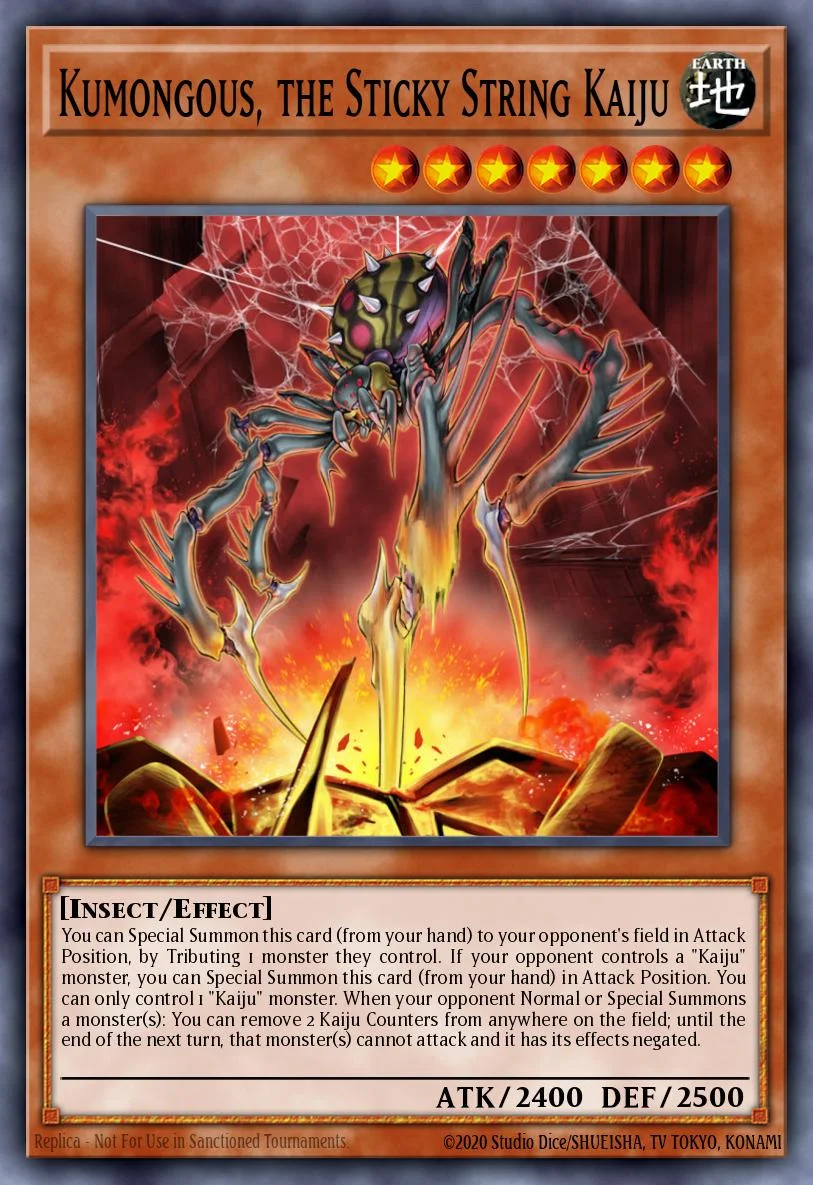 Kumongous, the Sticky String Kaiju 「EN」