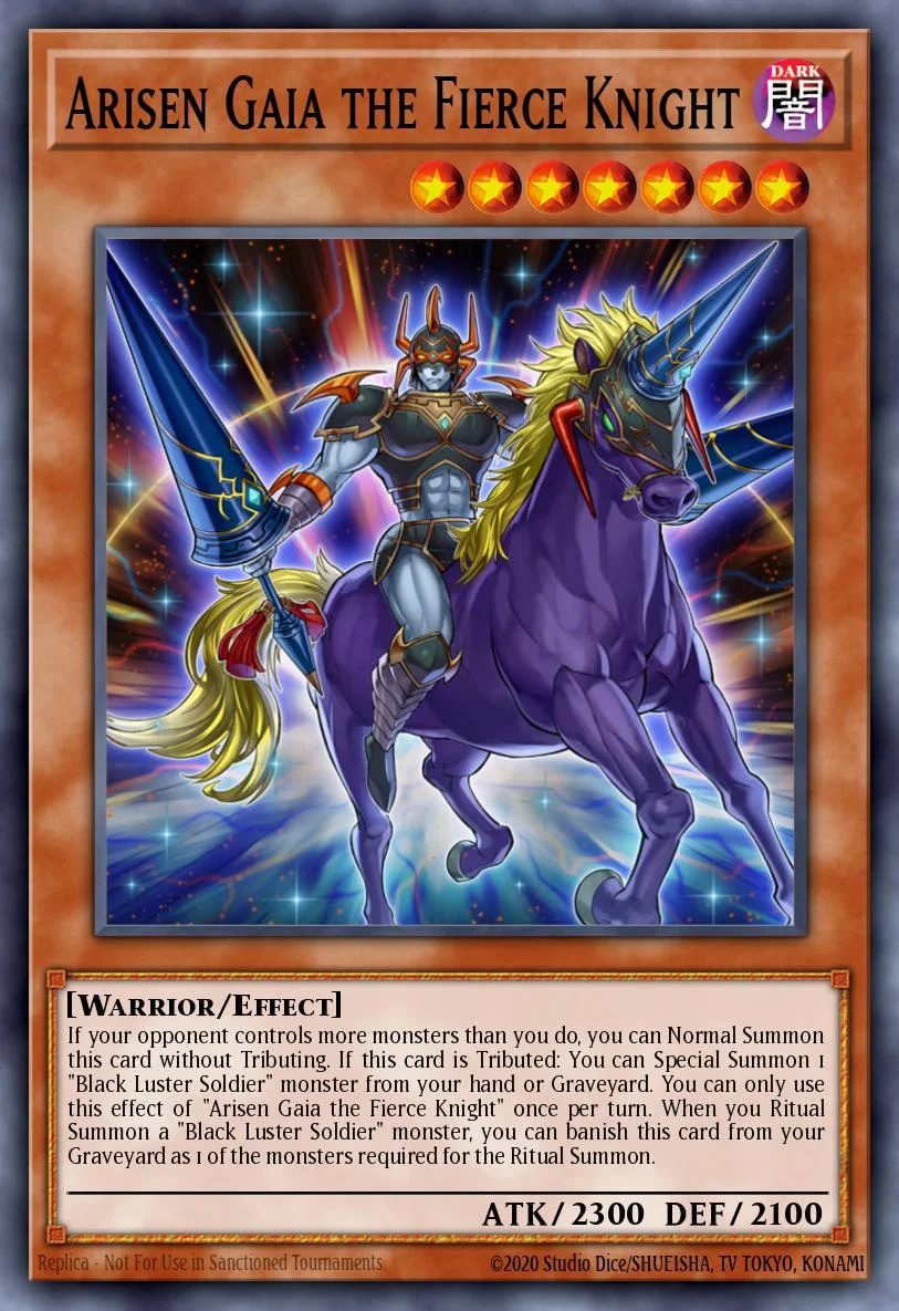 Arisen Gaia the Fierce Knight 「EN」