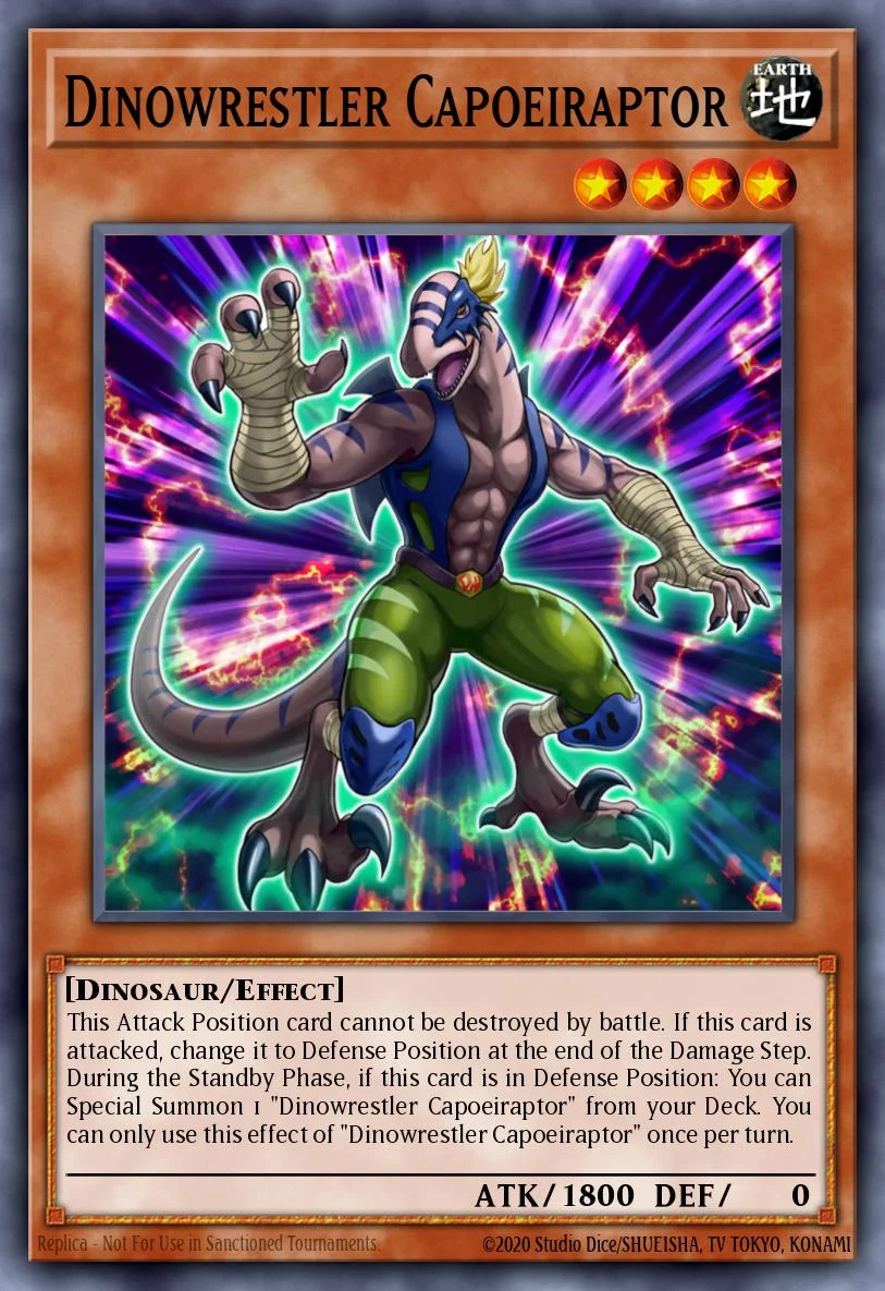 Dinowrestler Capoeiraptor 「EN」