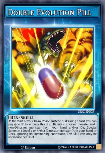 Double Evolution Pill (Skill Card) 「EN」