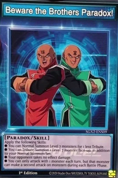 Beware the Brothers Paradox! 「EN」