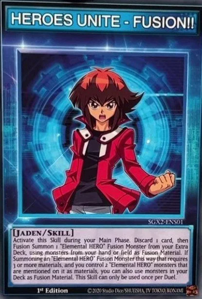 HEROES UNITE - FUSION!! 「EN」