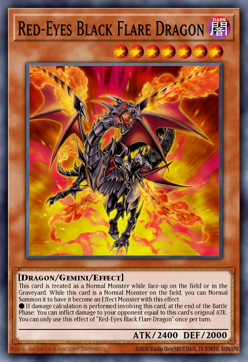 Red-Eyes Black Flare Dragon 「EN」