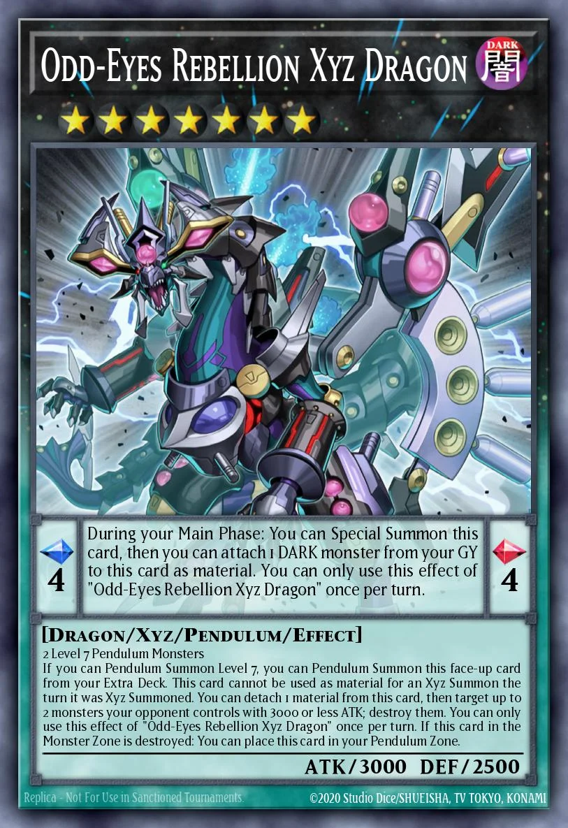 Odd-Eyes Rebellion Xyz Dragon 「EN」