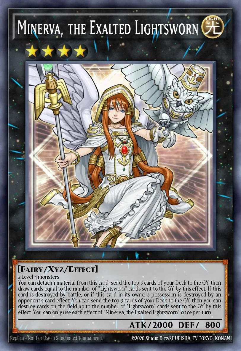 Minerva, the Exalted Lightsworn 「EN」