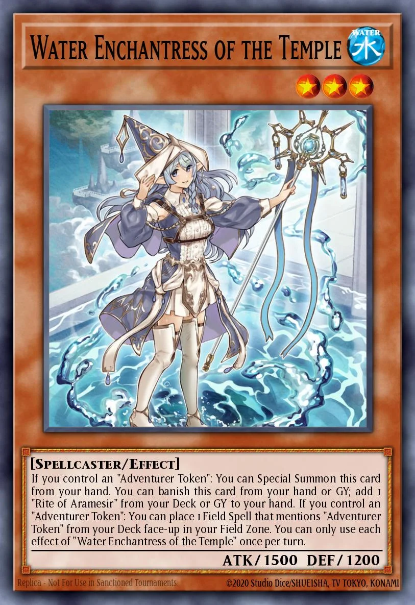 Water Enchantress of the Temple 「EN」