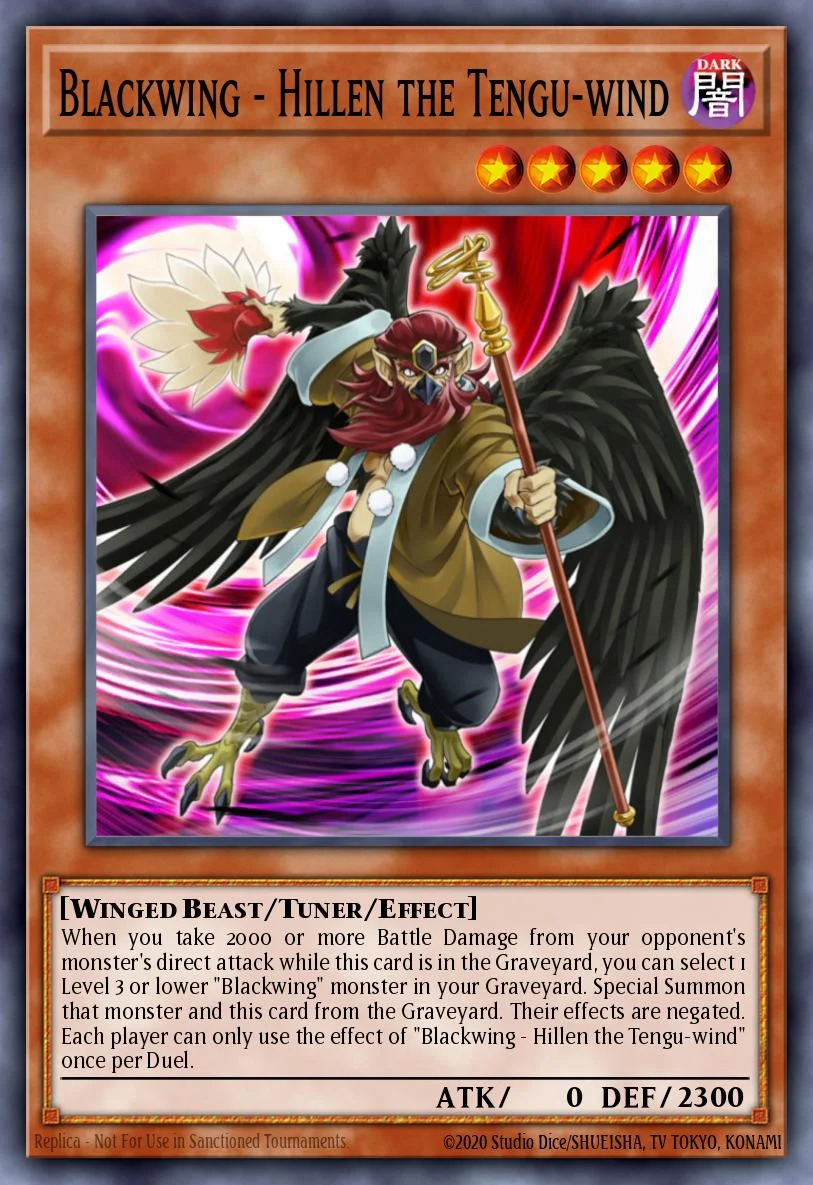 Blackwing - Hillen the Tengu-wind 「EN」
