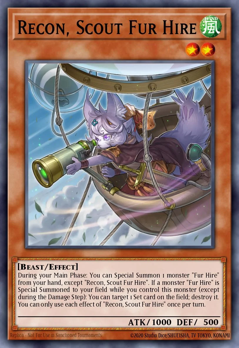 Recon, Scout Fur Hire 「EN」