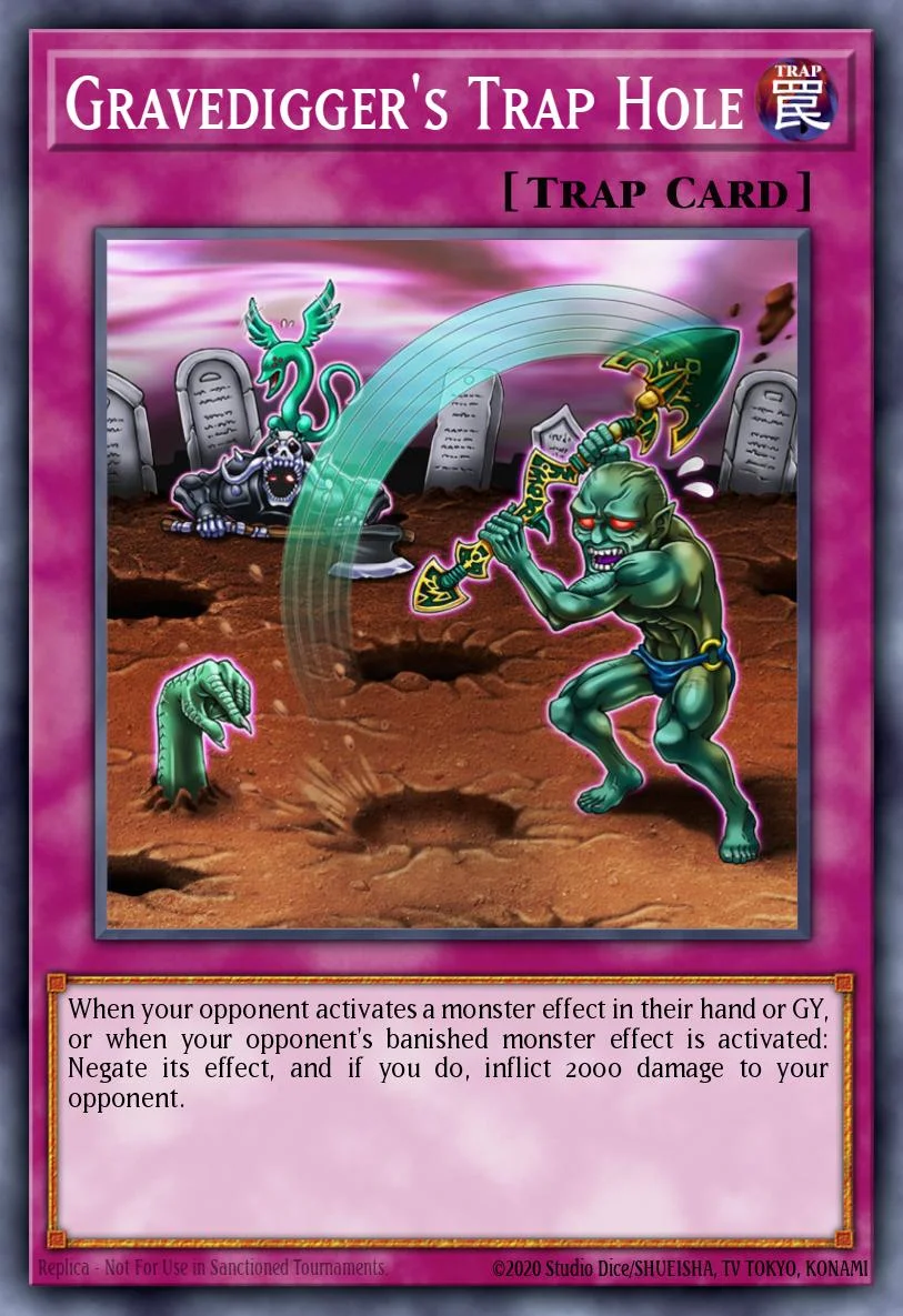 Gravedigger's Trap Hole 「EN」