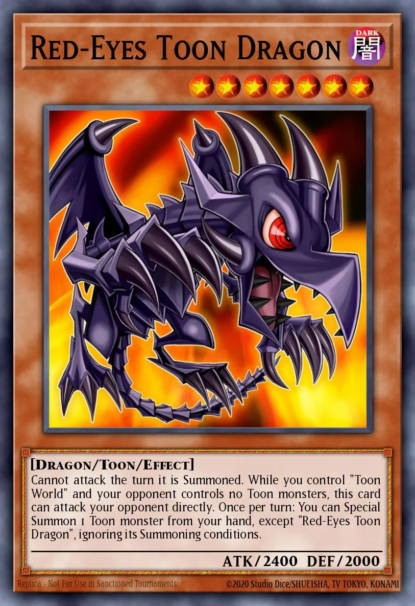 Red-Eyes Toon Dragon 「EN」