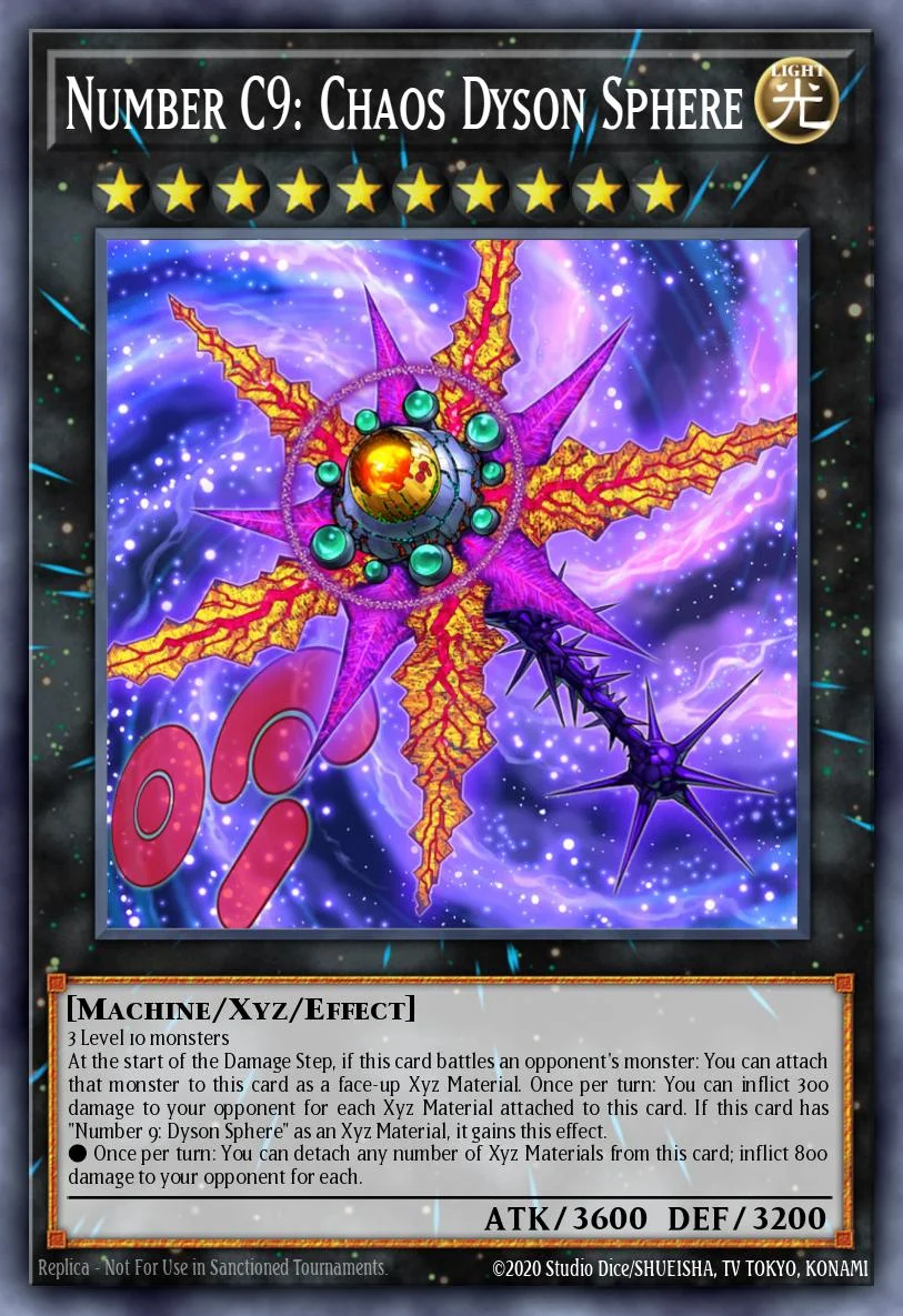 Number C9: Chaos Dyson Sphere 「EN」
