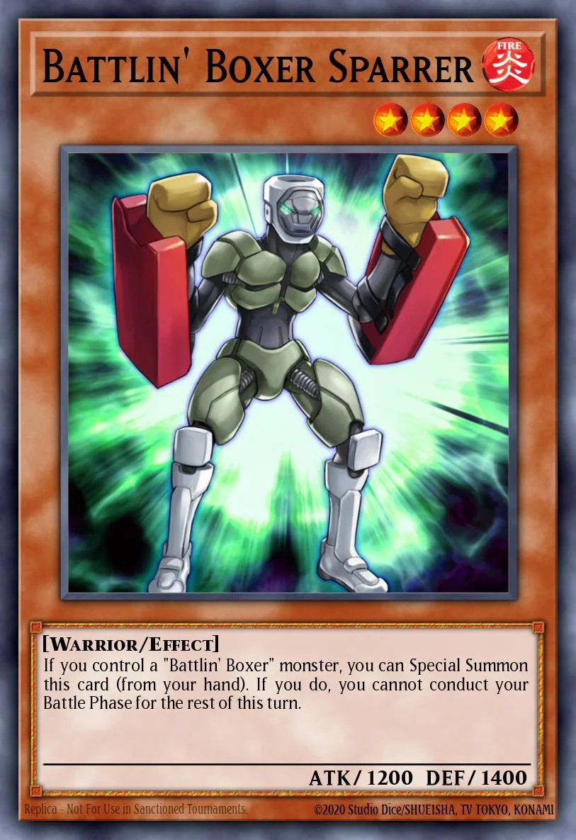Battlin' Boxer Sparrer 「EN」