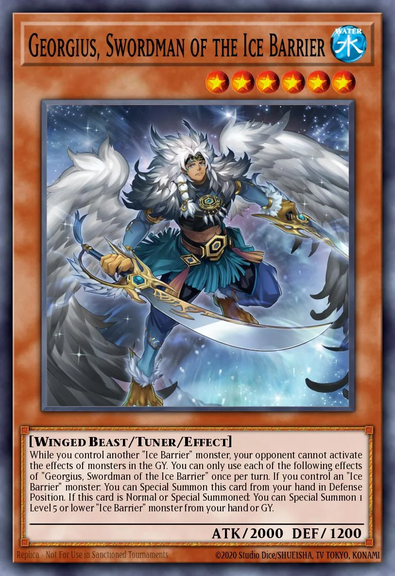 Georgius, Swordman of the Ice Barrier 「EN」