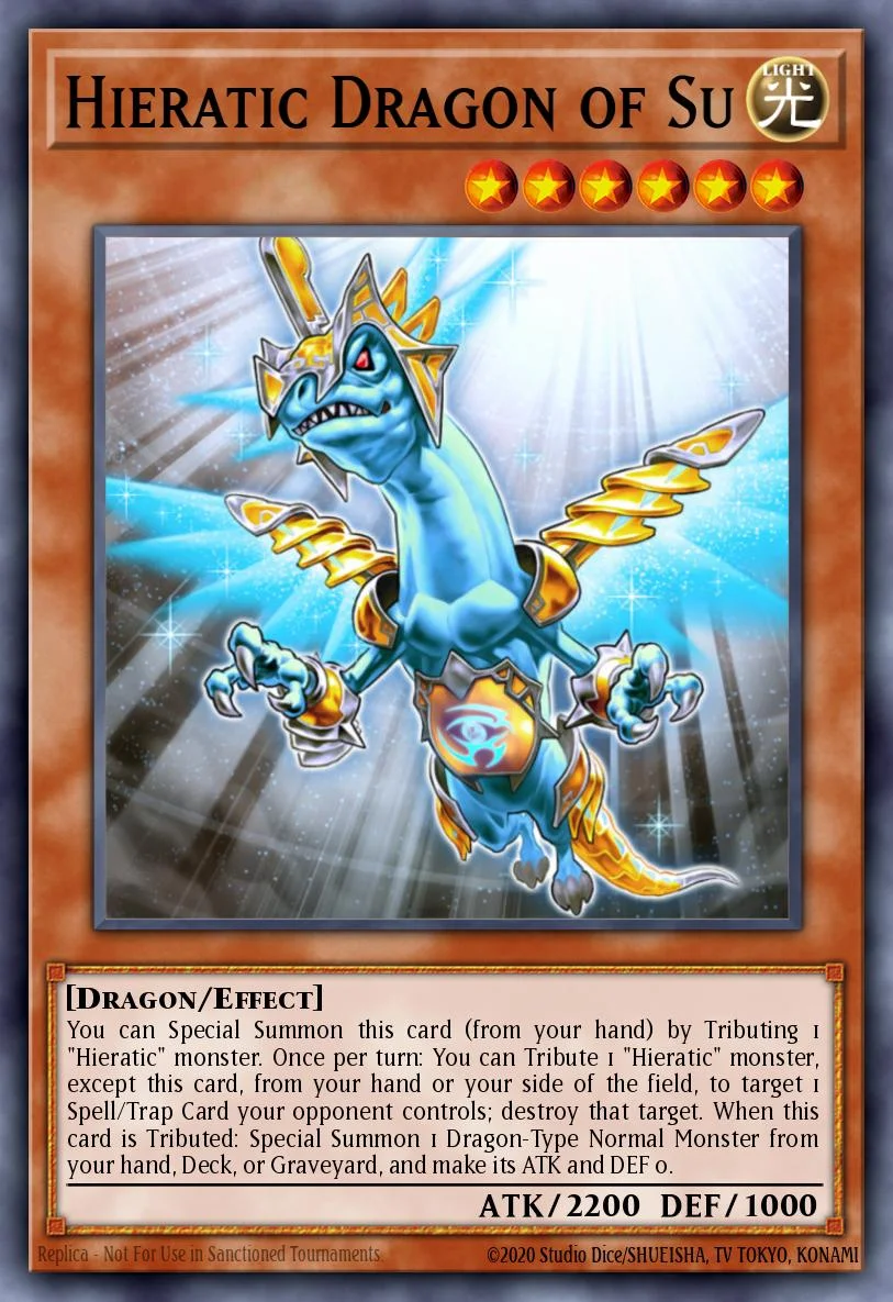 Hieratic Dragon of Su 「EN」