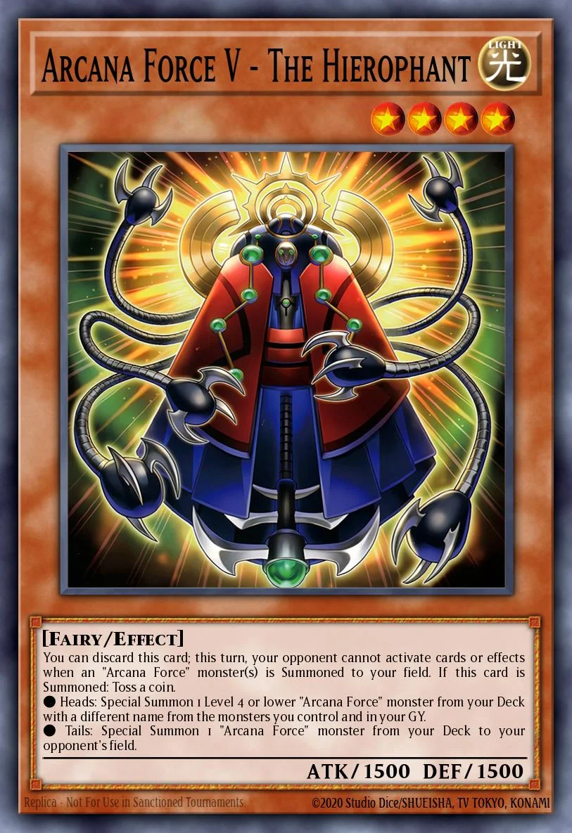 Arcana Force V - The Hierophant 「EN」
