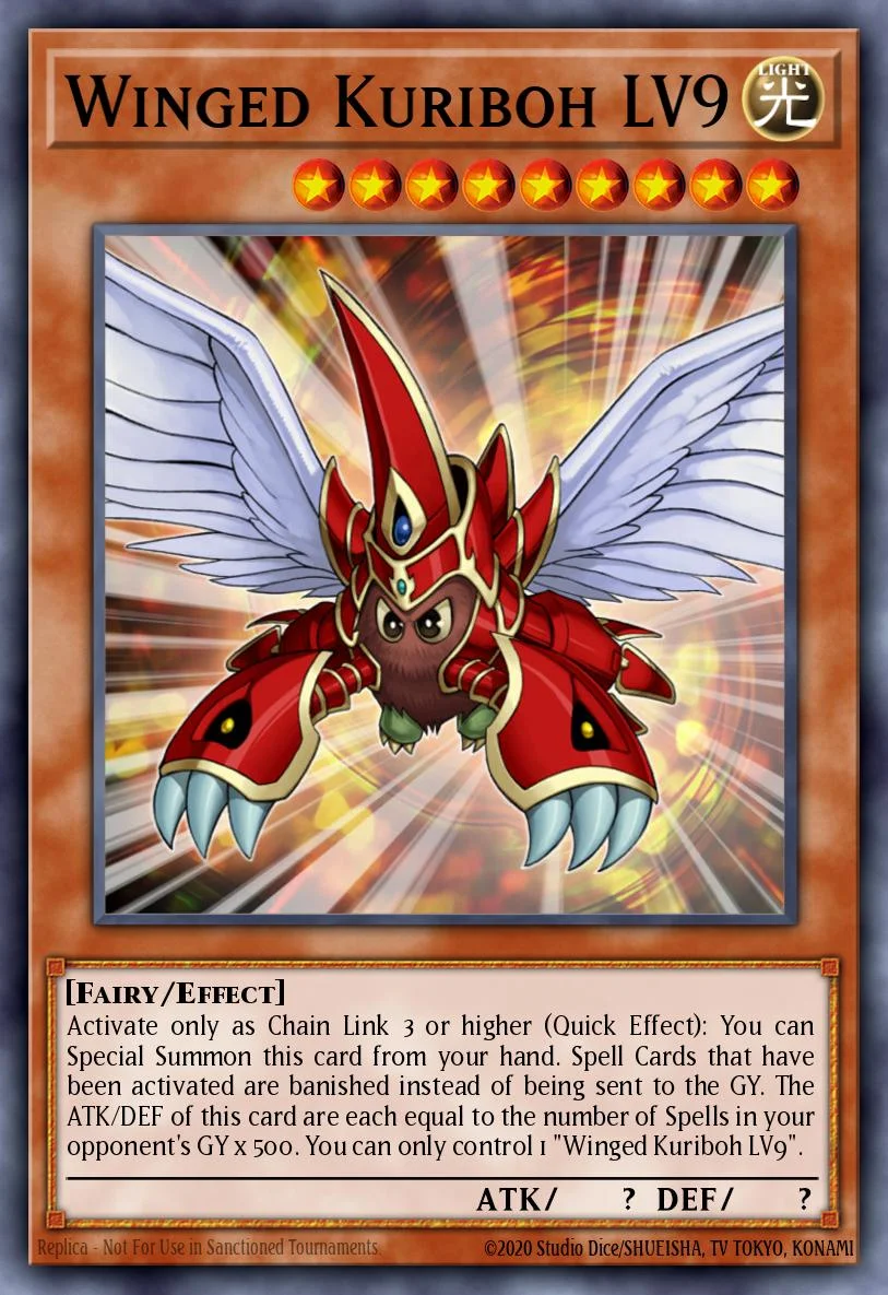 Winged Kuriboh LV9 「EN」