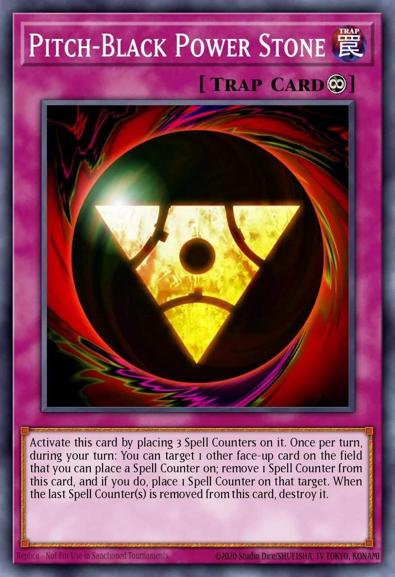 Pitch-Black Power Stone 「EN」