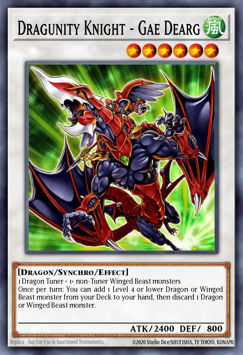 Dragunity Knight - Gae Dearg 「EN」