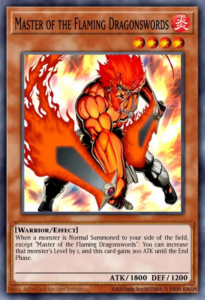 Master of the Flaming Dragonswords 「EN」