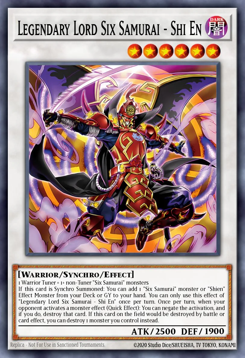 Legendary Lord Six Samurai - Shi En 「EN」