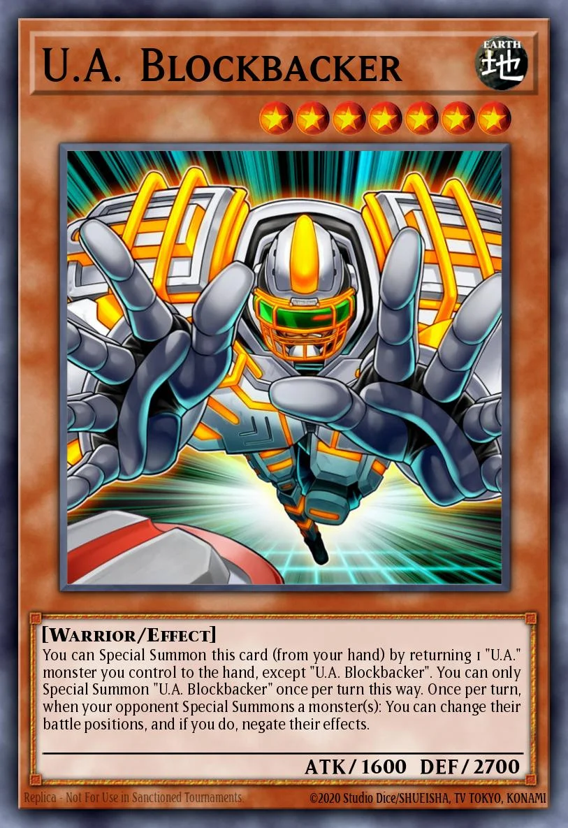 U.A. Blockbacker 「EN」