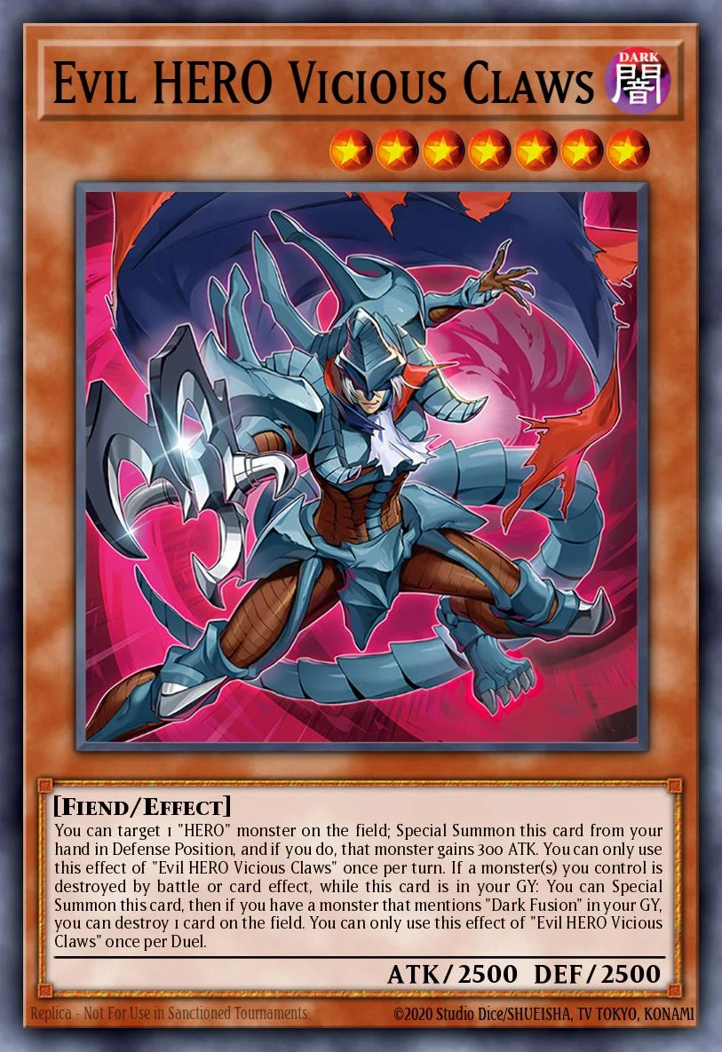 Evil HERO Vicious Claws 「EN」