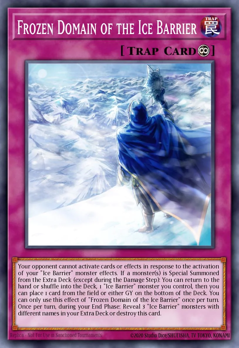 Frozen Domain of the Ice Barrier 「EN」