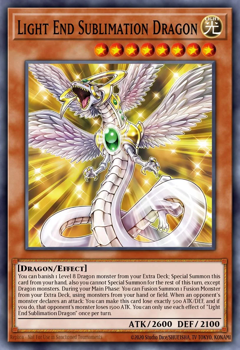 Light End Sublimation Dragon 「EN」