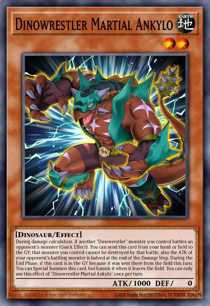 Dinowrestler Martial Ankylo 「EN」