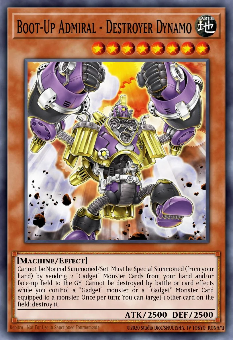 Boot-Up Admiral - Destroyer Dynamo 「EN」