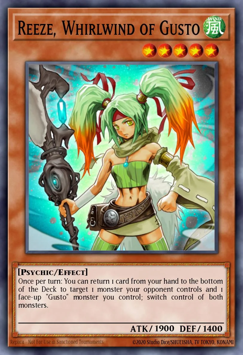 Reeze, Whirlwind of Gusto 「EN」