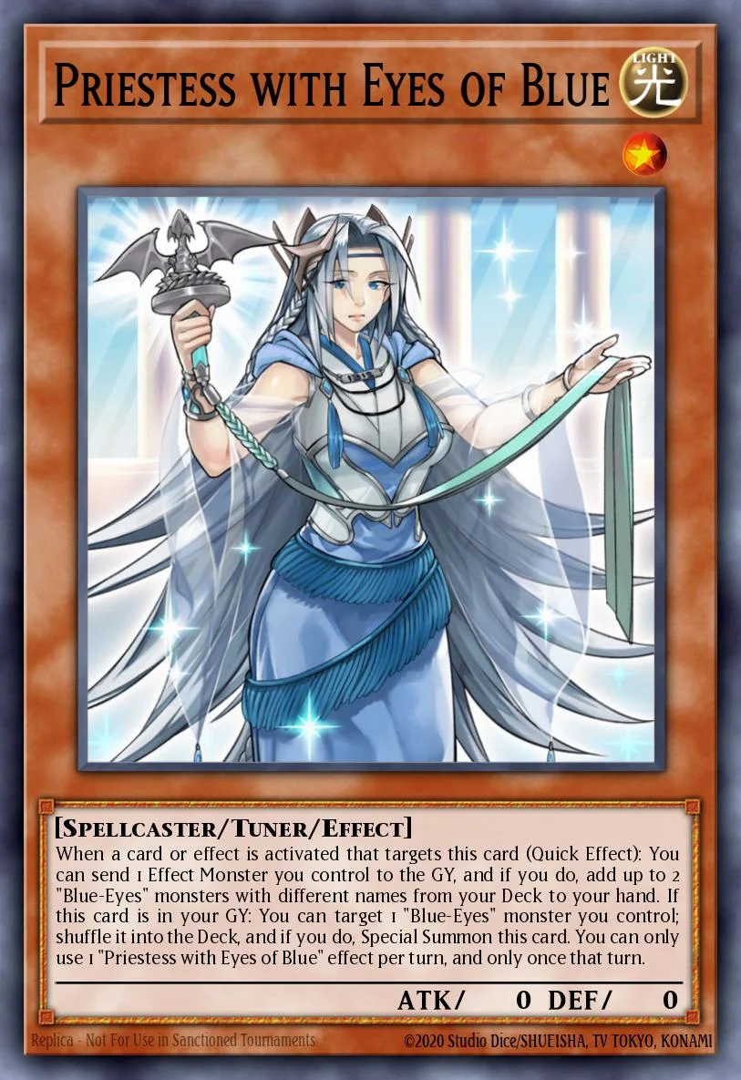 Priestess with Eyes of Blue 「EN」