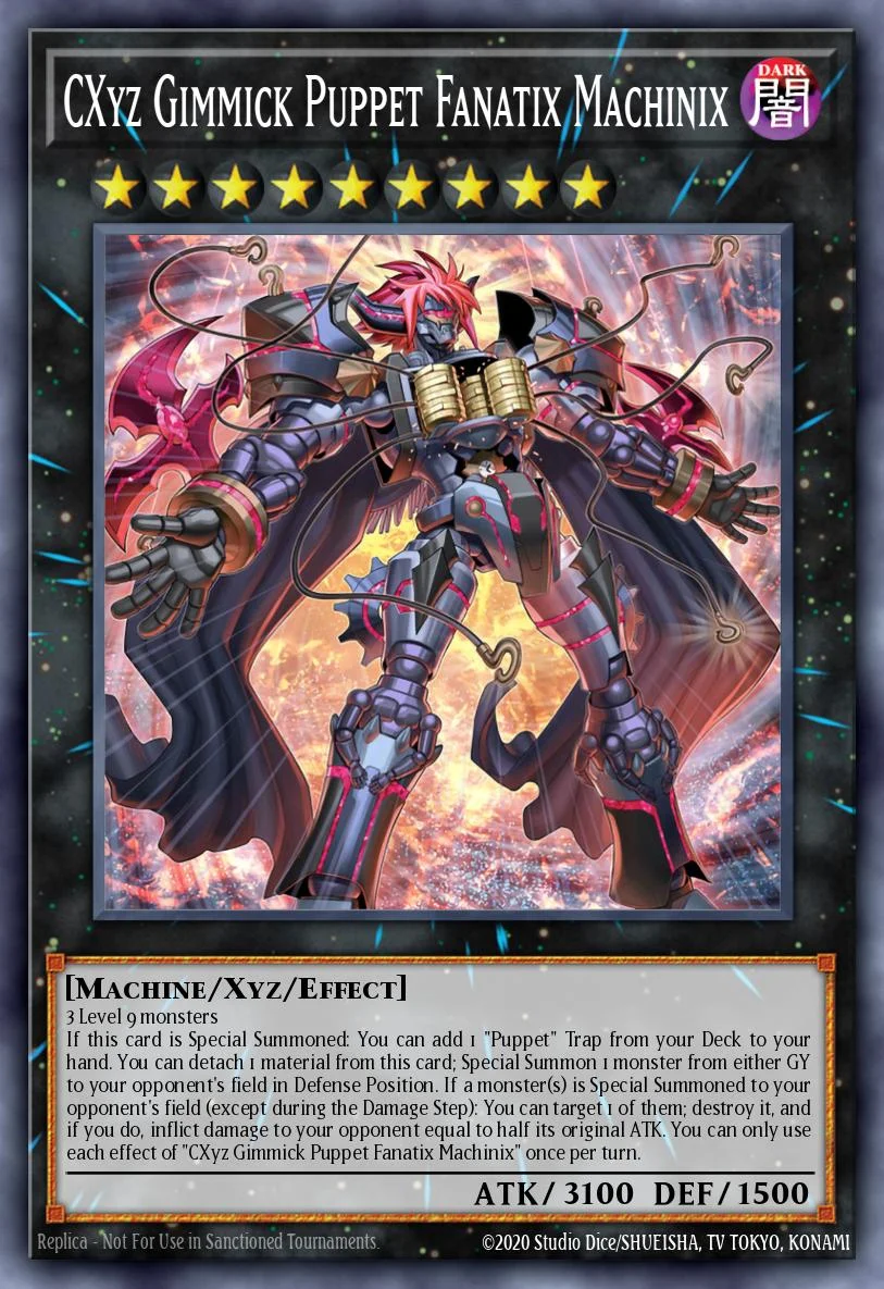 CXyz Gimmick Puppet Fanatix Machinix 「EN」