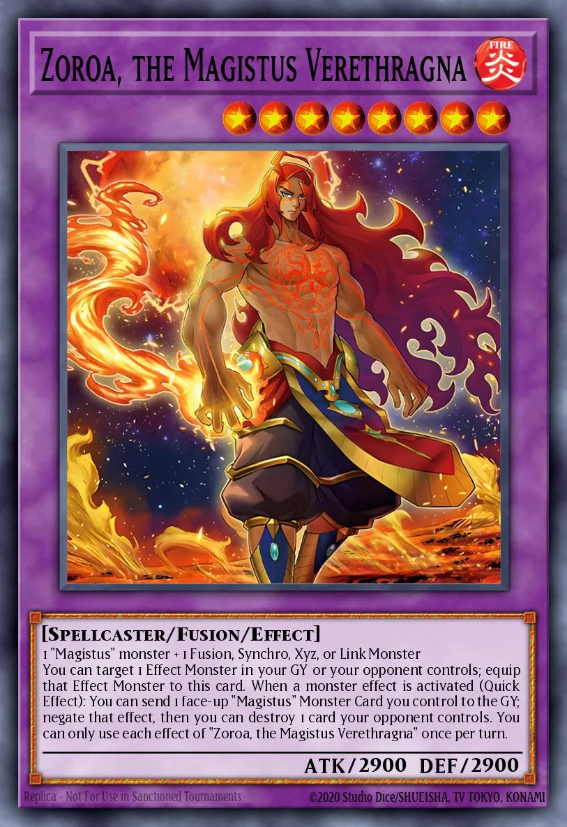 Zoroa, the Magistus Verethragna 「EN」