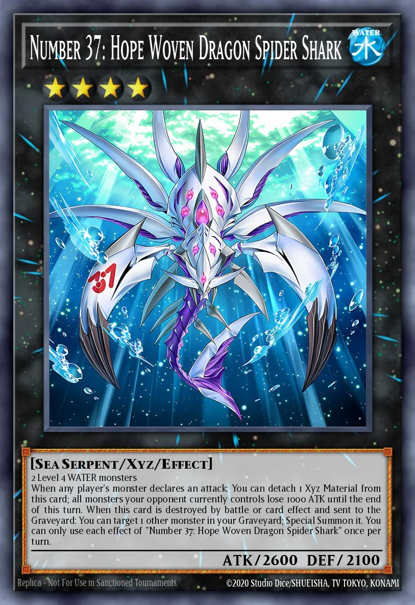 Number 37: Hope Woven Dragon Spider Shark 「EN」