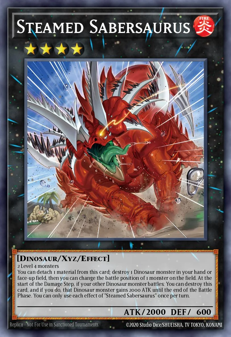 Steamed Sabersaurus 「EN」
