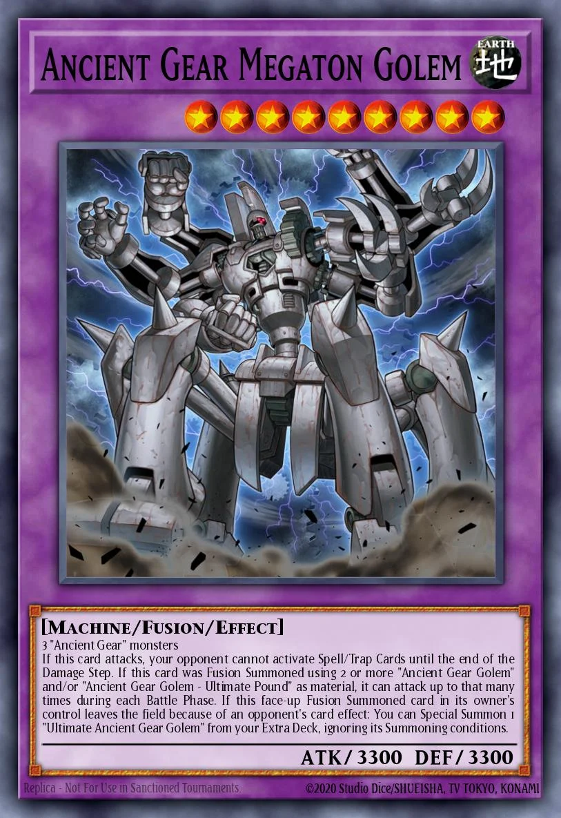 Ancient Gear Megaton Golem 「EN」