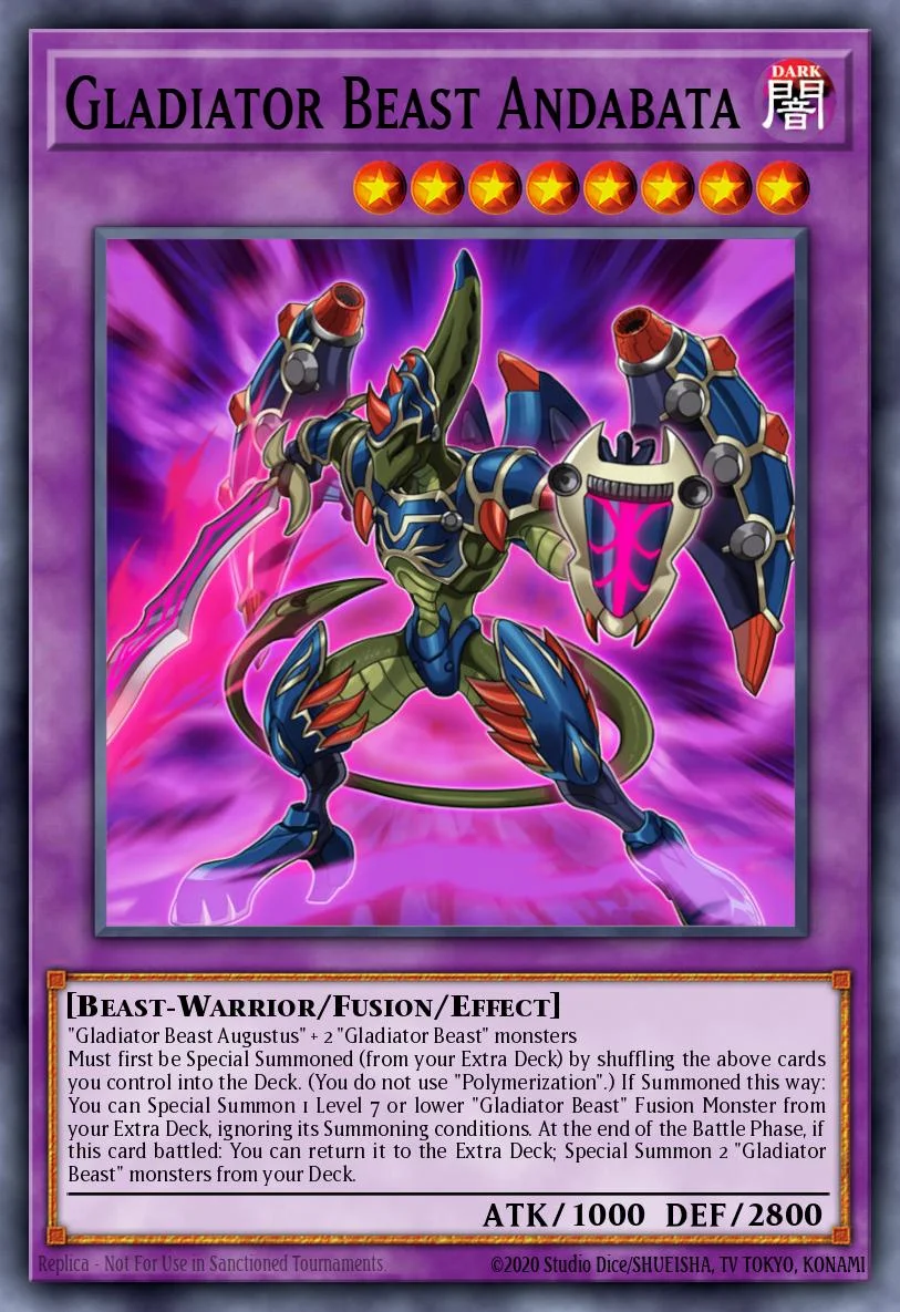 Gladiator Beast Andabata 「EN」