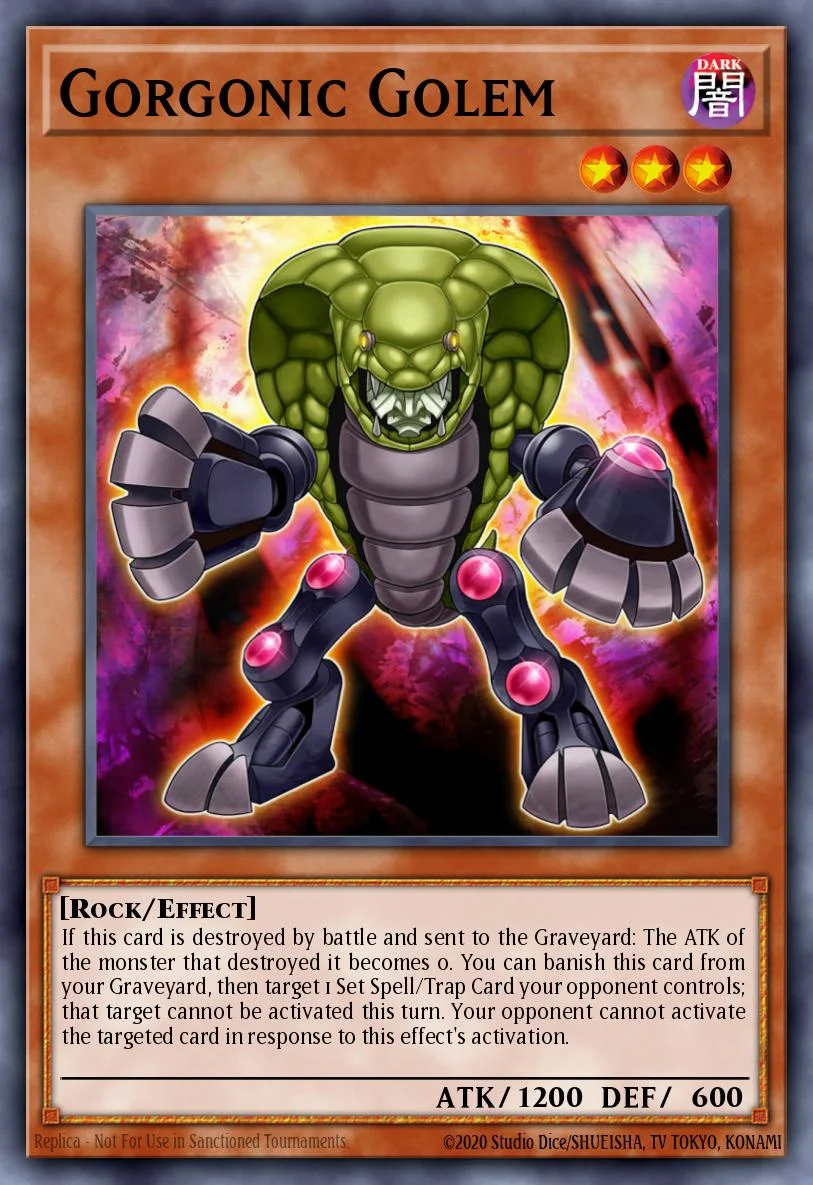 Gorgonic Golem 「EN」