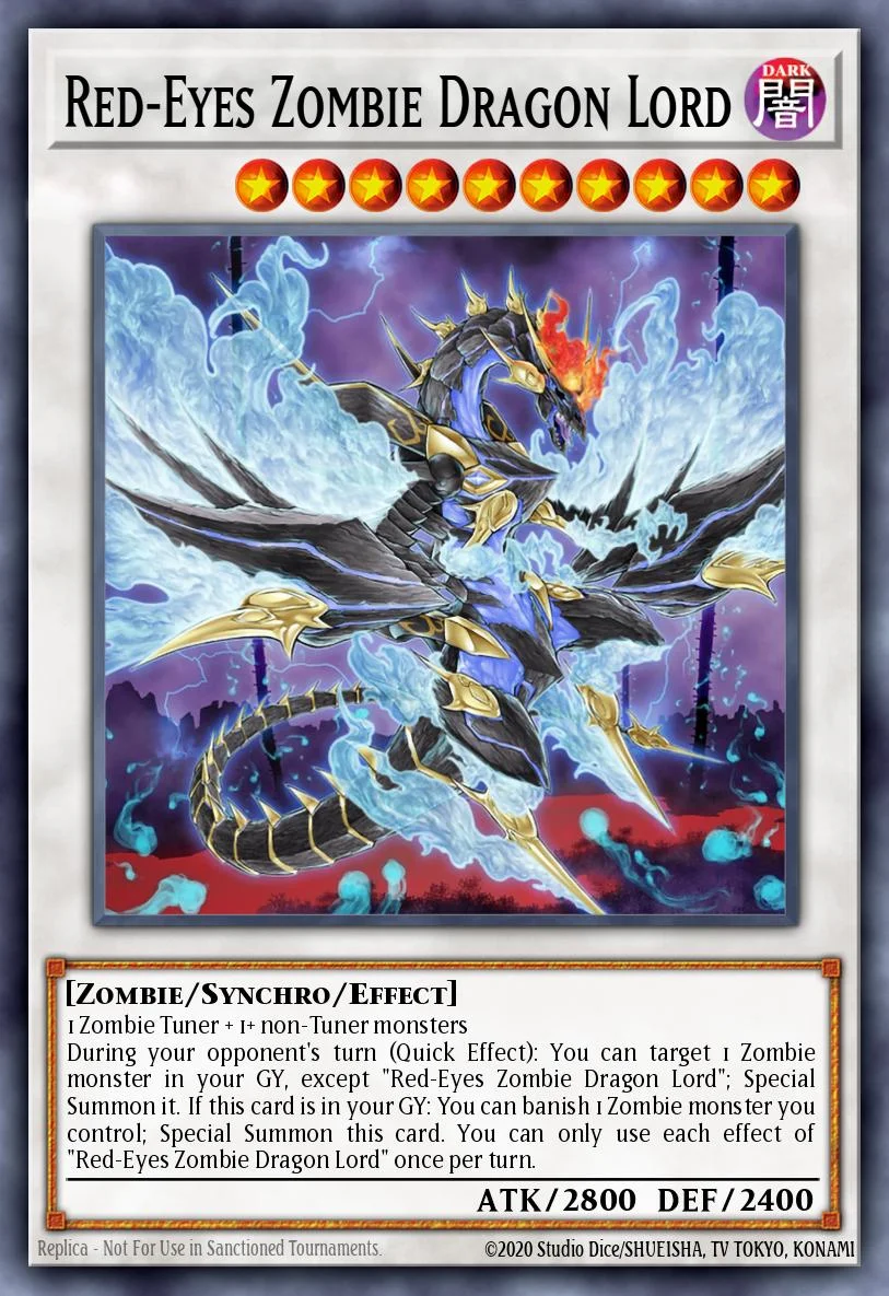 Red-Eyes Zombie Dragon Lord 「EN」