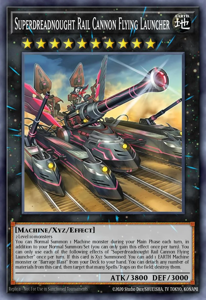 Superdreadnought Rail Cannon Flying Launcher 「EN」