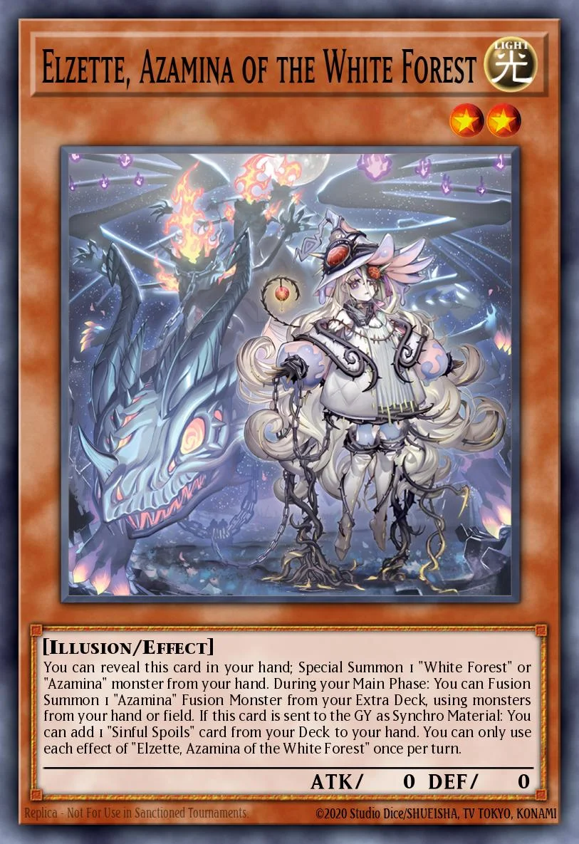 Elzette, Azamina of the White Forest 「EN」
