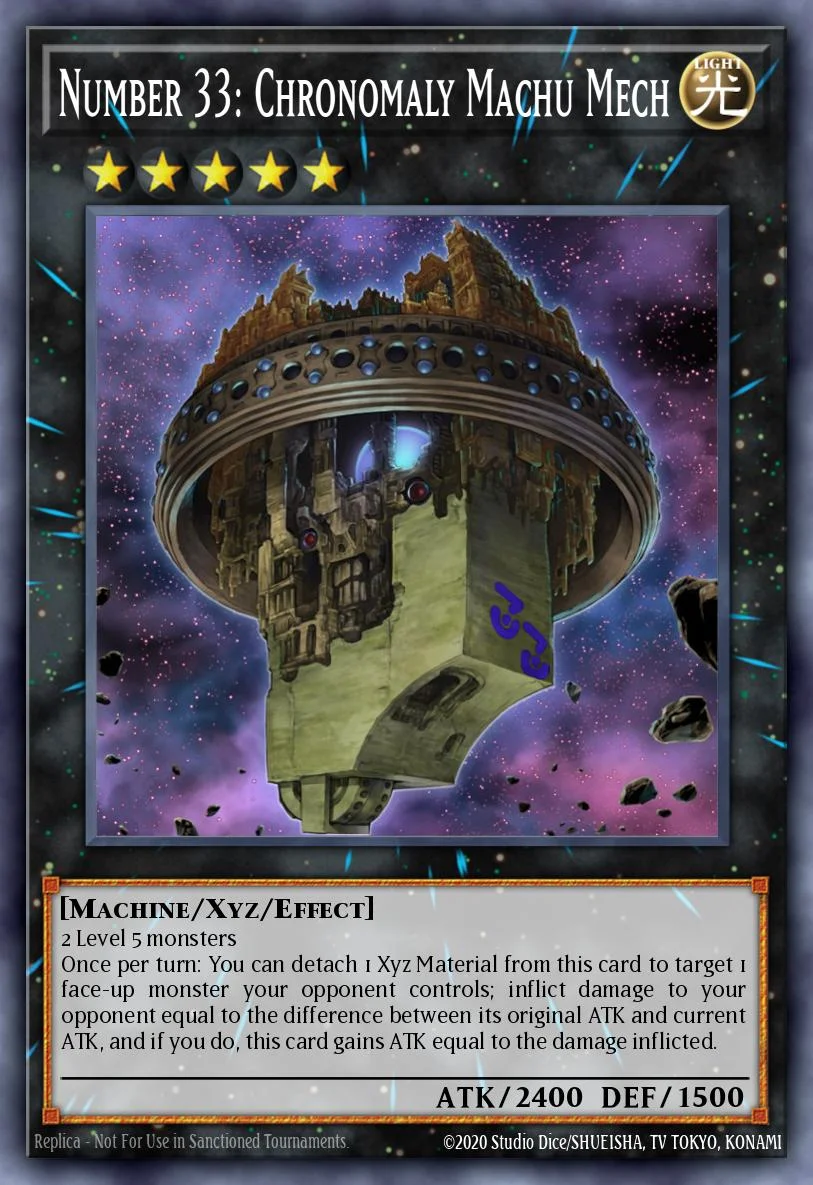 Number 33: Chronomaly Machu Mech 「EN」
