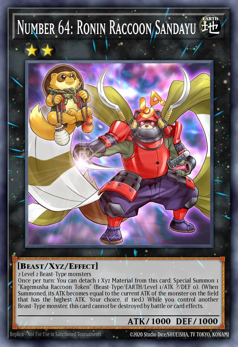 Number 64: Ronin Raccoon Sandayu 「EN」